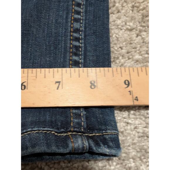 Vintage Beverly Hills Polo Club Jeans Mens 36x30 Blue Dark Wash Baggy Straight - Picture 3 of 7